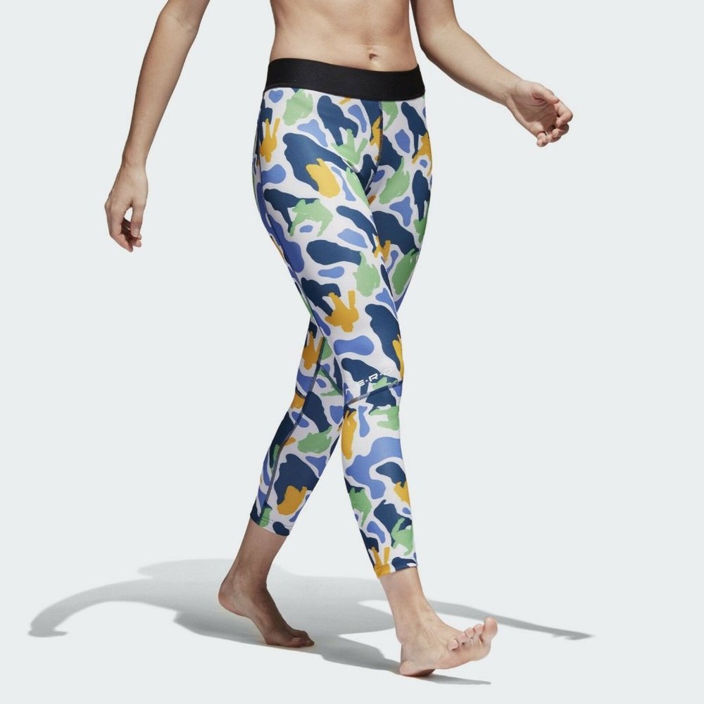 Adidas DH1231 N.E.R.D Techfit Long Print Tights